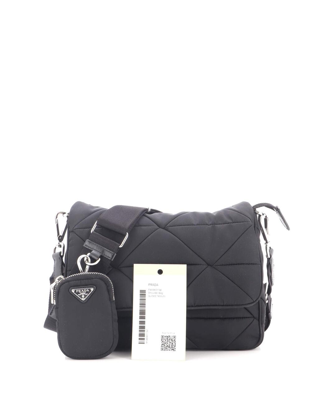 Prada Padded Flap Shoulder Bag Quilted #340623P19B
